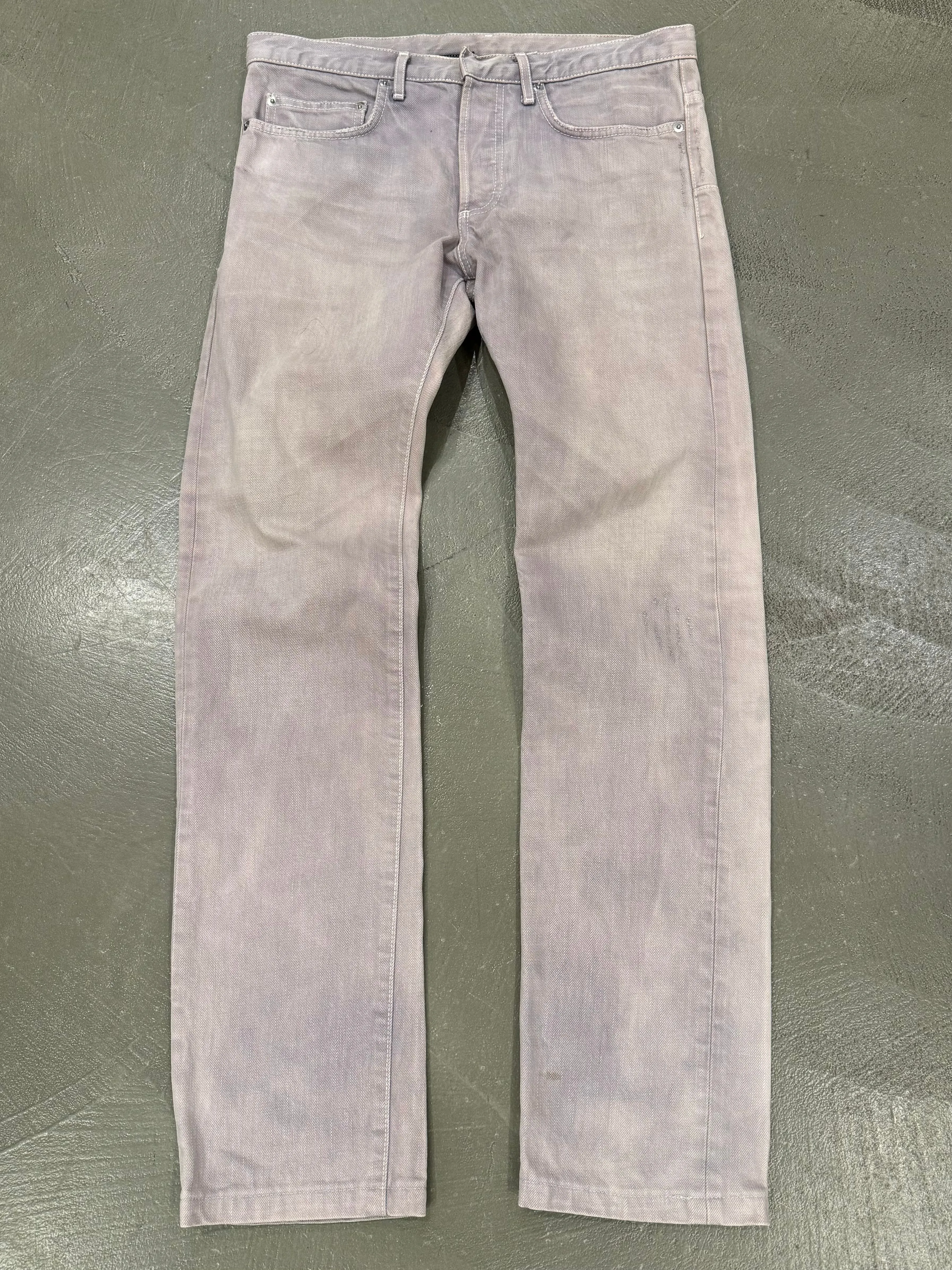 2000s Dior by Hedi Slimane faded jeans