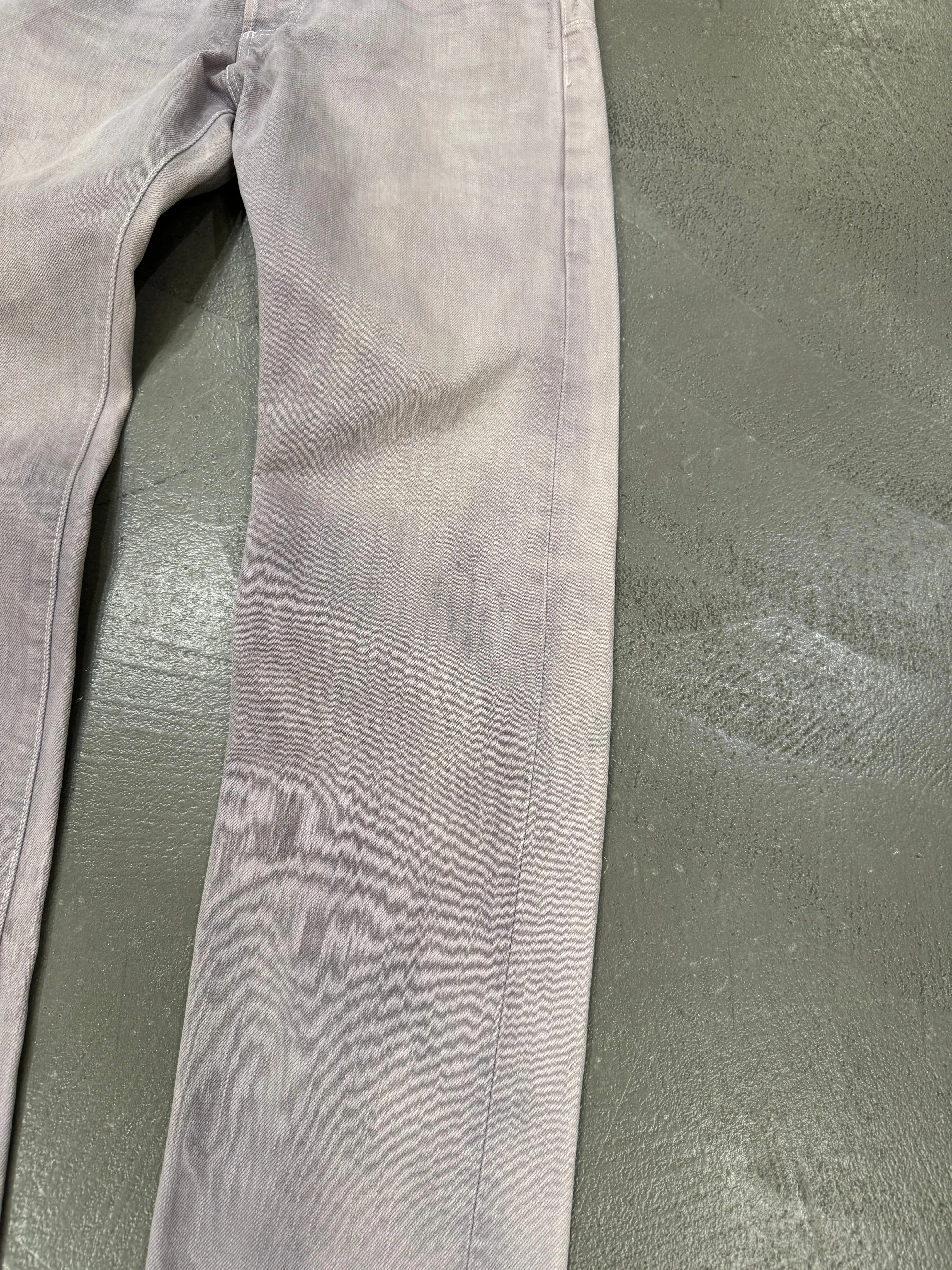 2000s Dior by Hedi Slimane faded jeans