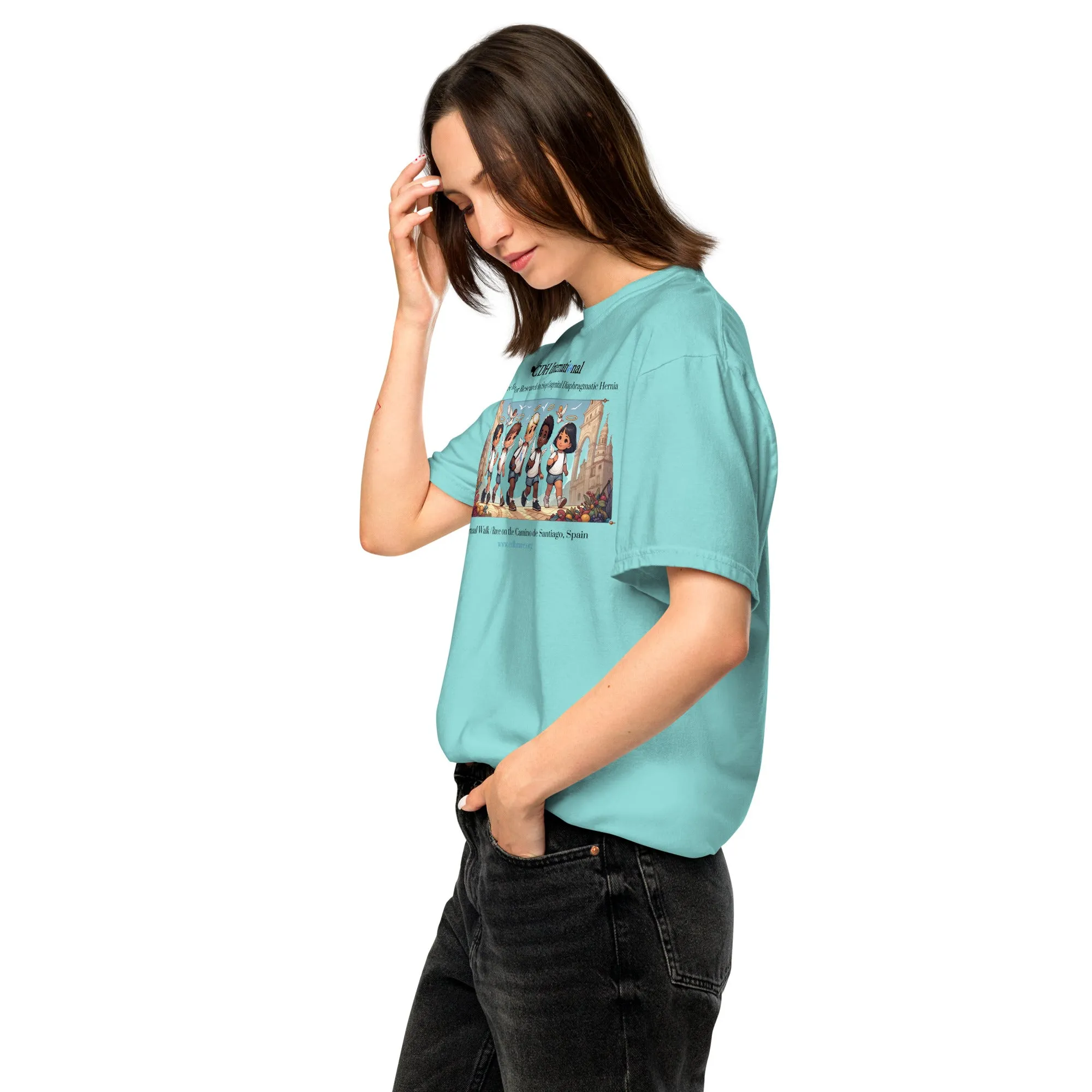 2024 CDH Race for Research Unisex garment-dyed heavyweight t-shirt