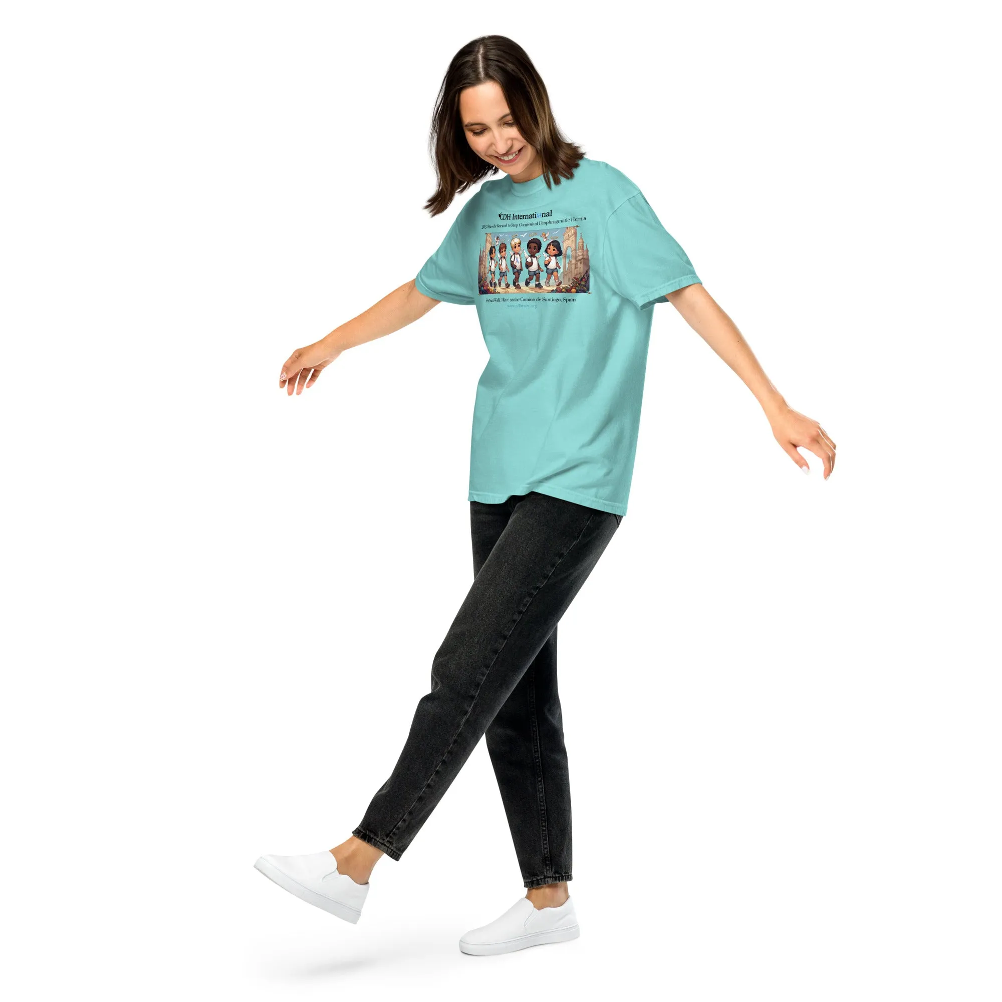 2024 CDH Race for Research Unisex garment-dyed heavyweight t-shirt