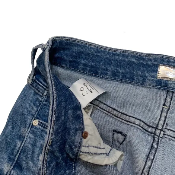 26 / Mother The Looker Ankle Fray jeans