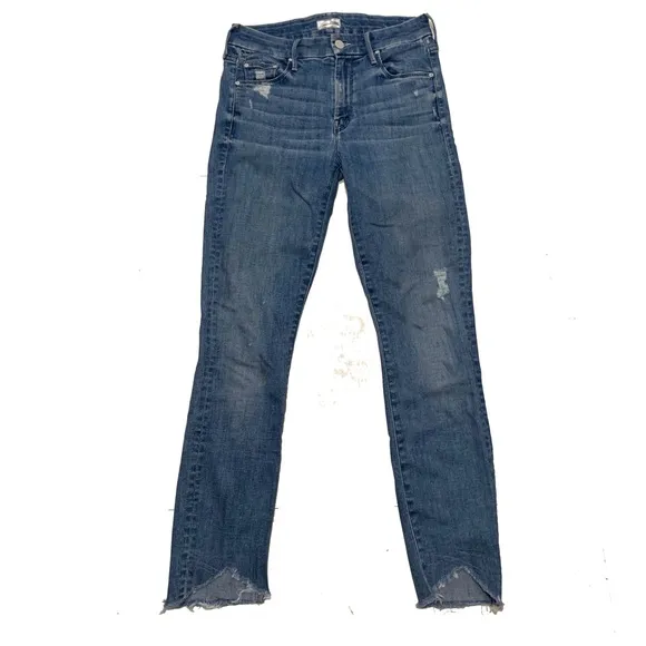 26 / Mother The Looker Ankle Fray jeans