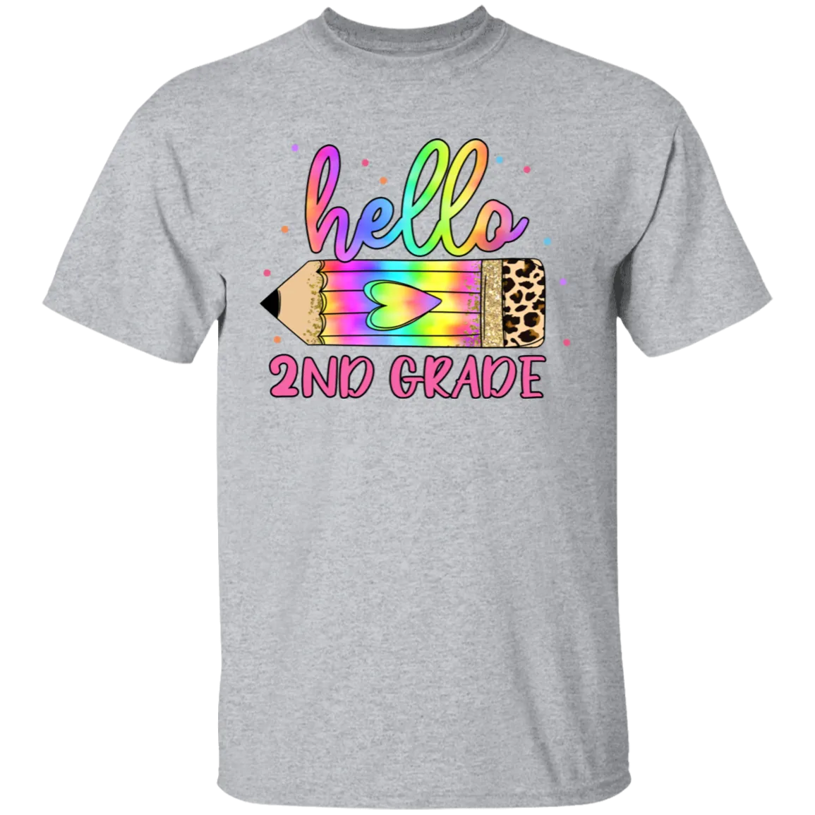 2nd Grade Youth 5.3 oz 100% Cotton T-Shirt