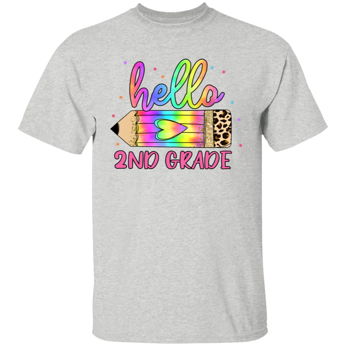 2nd Grade Youth 5.3 oz 100% Cotton T-Shirt