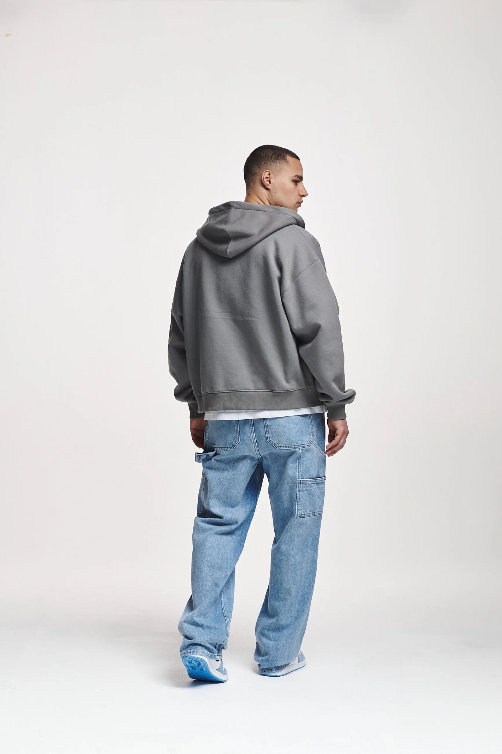 2Y Studios | ELADAN WORKER BAGGY JEANS | light blue