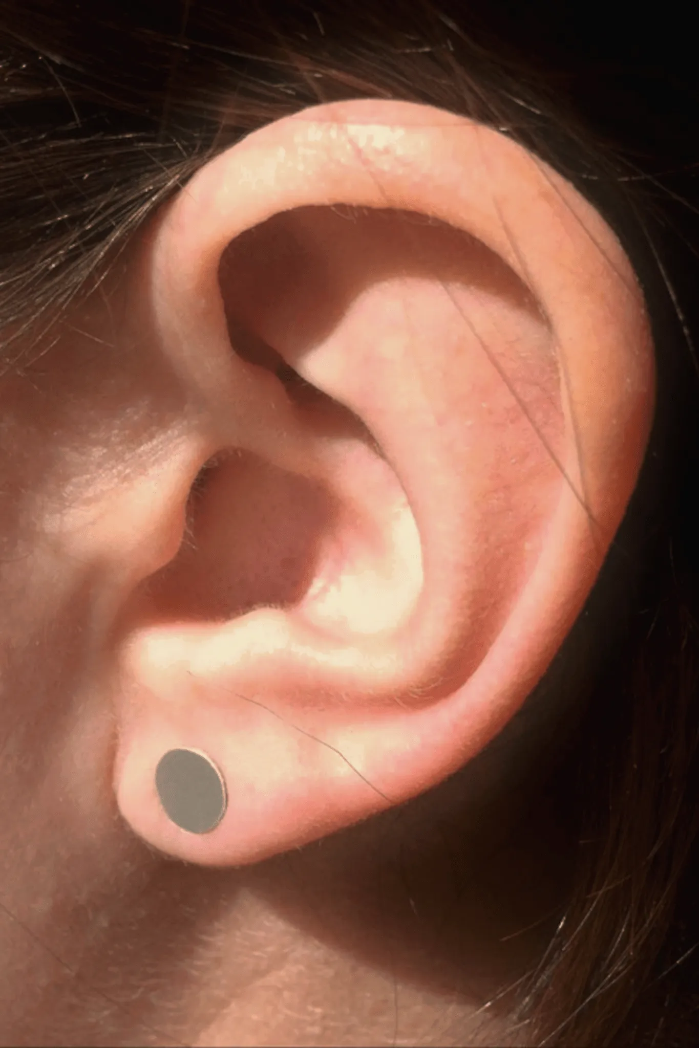 3 Pairs of Circle Stud Earrings – 4mm, 5mm, 6mm – Gold, Silver, Copper – Matte or Polished - 0044