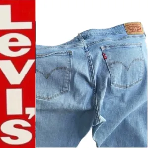 711 Skinny Light Washed Levi Jeans