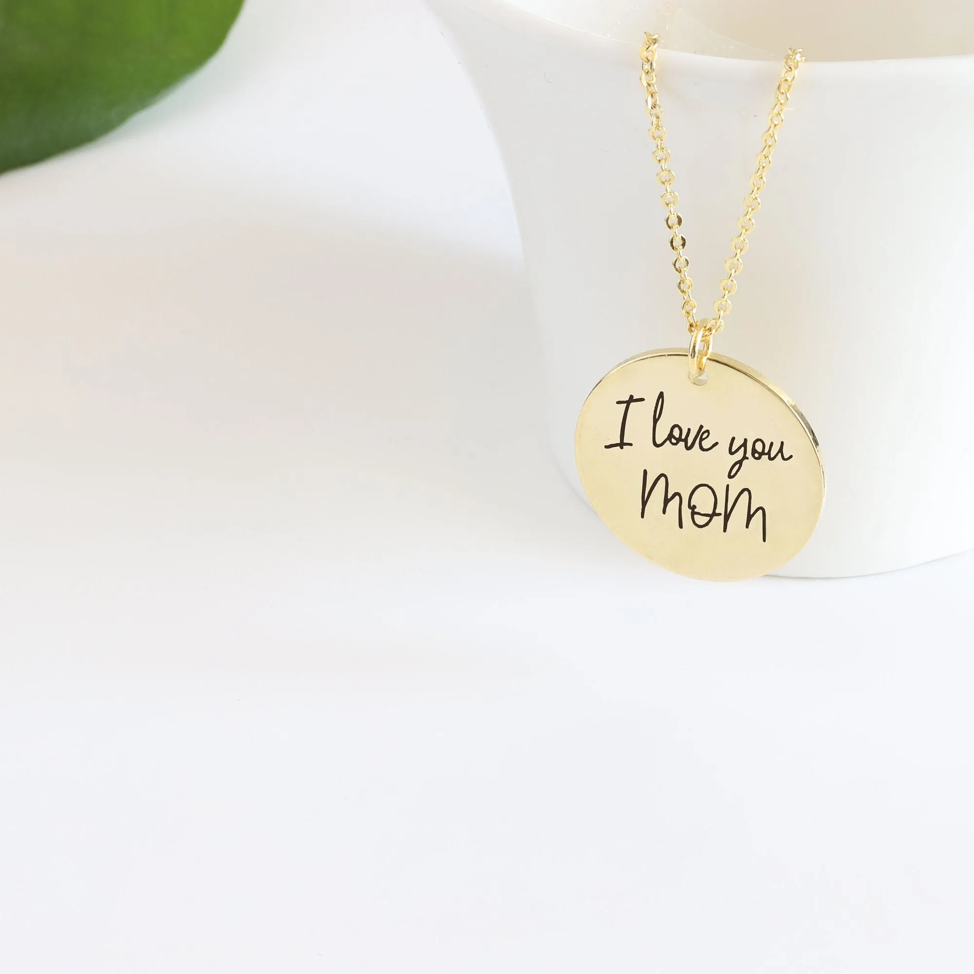 Actual Handwriting Necklace, Handwriting Necklace, Custom Handwriting Jewelry