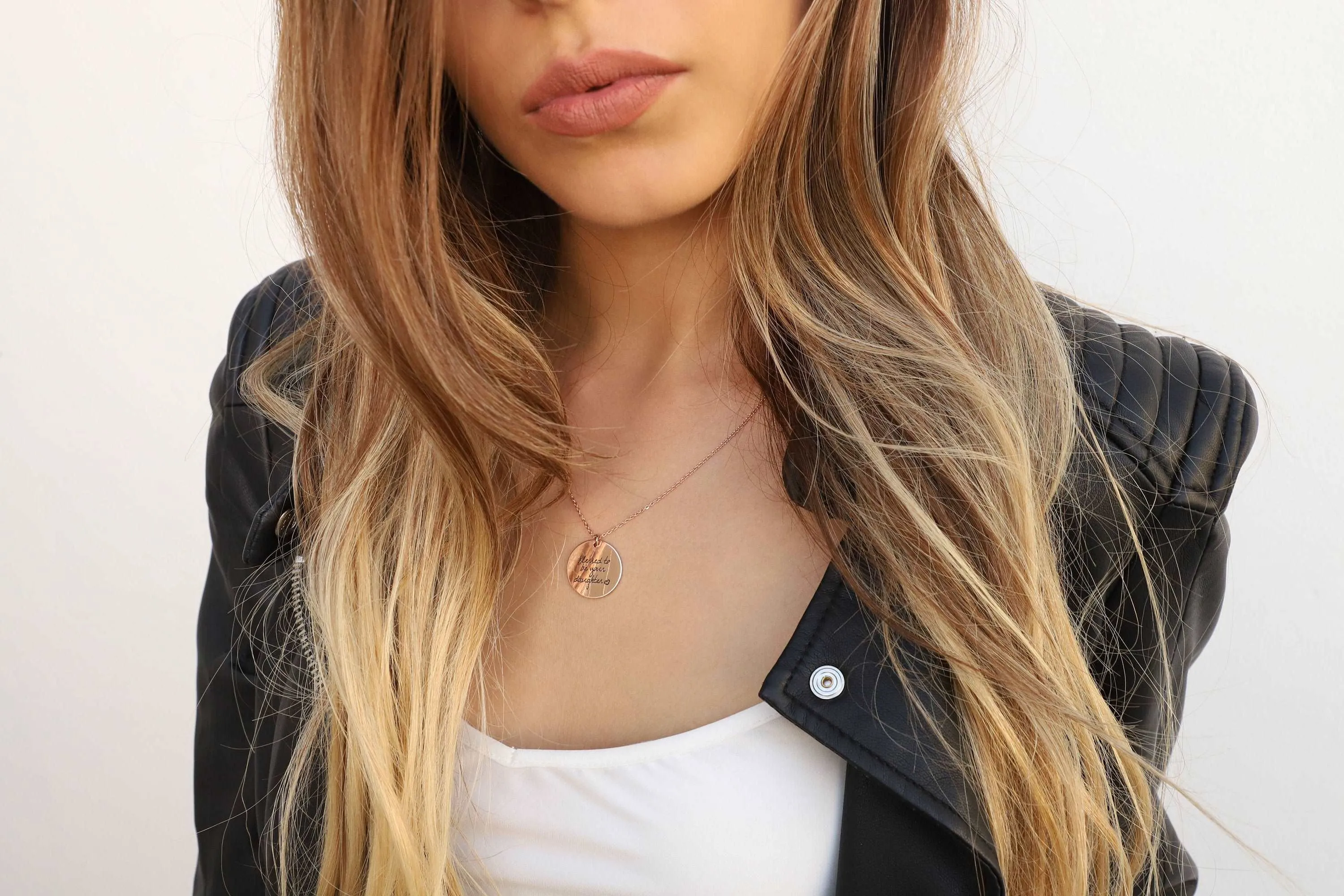 Actual Handwriting Necklace, Handwriting Necklace, Custom Handwriting Jewelry