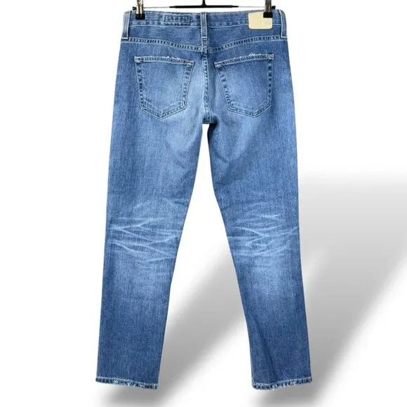 AG Adriano Goldschmied Jeans Womens Sz 26R AG-Ed Denim Ex-Boyfriend Slouchy Slim