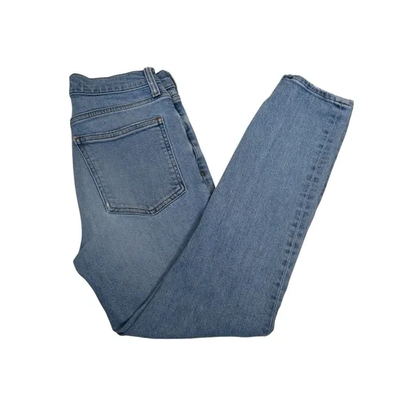 Agolde Womens 27 Willow Mid Rise Slim Crop Jeans