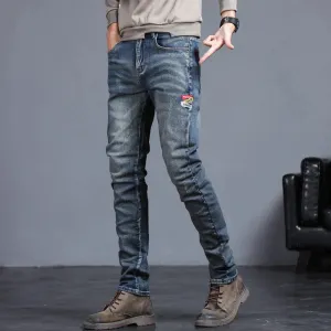 Albert – Vintage Slim Fit Jeans voor Heren