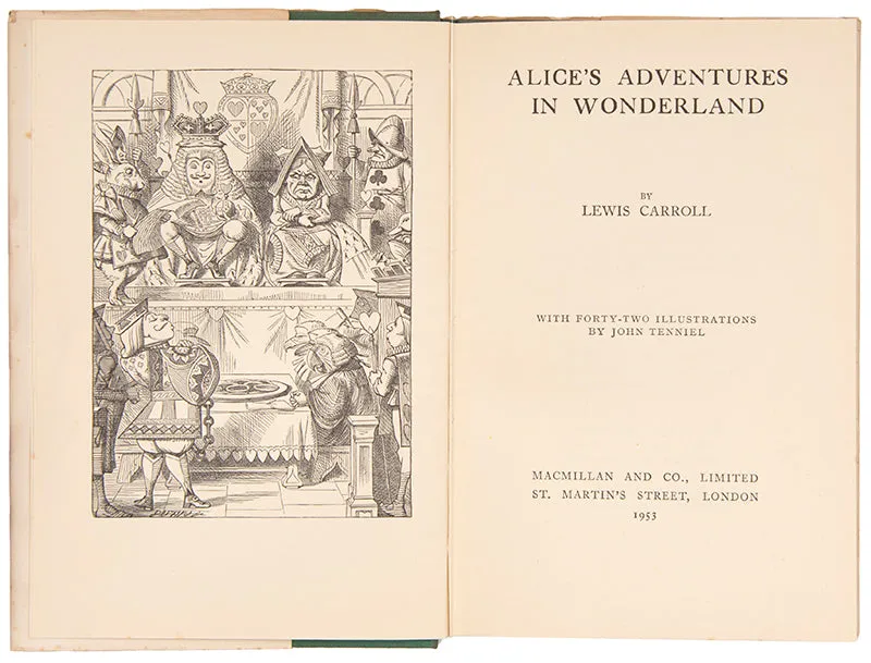 Alice's Adventures In Wonderland [with] Through The Looking-Glass And What Alice Found There.