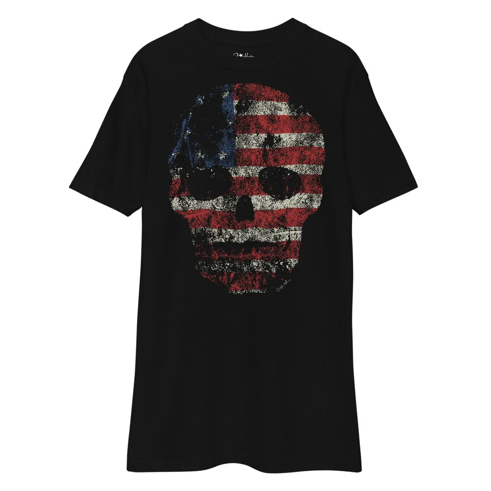 American Skull Men’s premium heavyweight tee