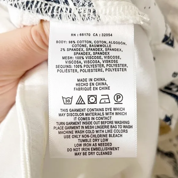 Anthropologie Pilcro and the Letterpress High-Rise Sequins Flared Jeans White 25