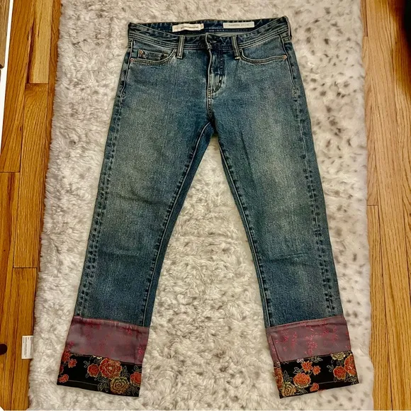 Anthropologie Pilcro Slim Boyfriend Jeans