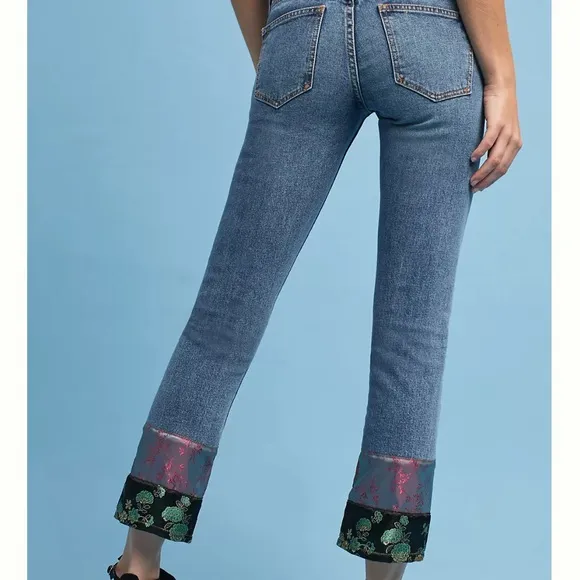 Anthropologie Pilcro Slim Boyfriend Jeans