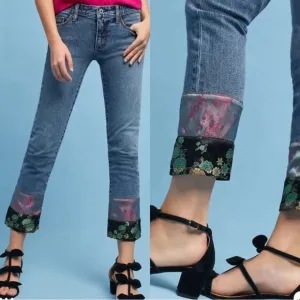 Anthropologie Pilcro Slim Boyfriend Jeans