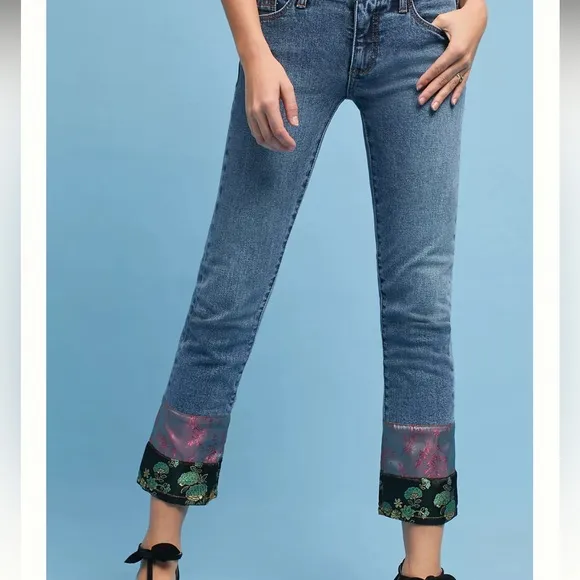 Anthropologie Pilcro Slim Boyfriend Jeans