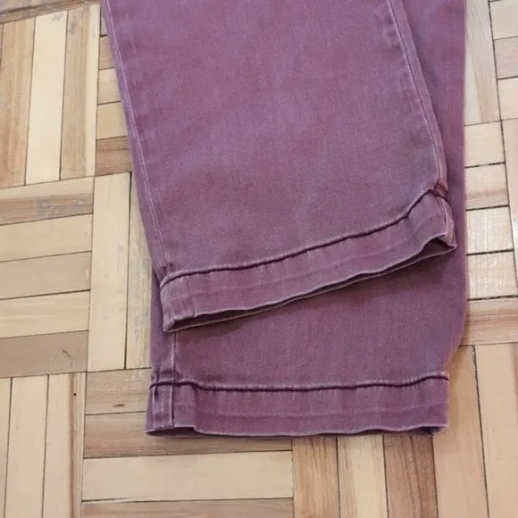 Anthropology Pilcro and the letterpress jeans Hyphen pink size 27
