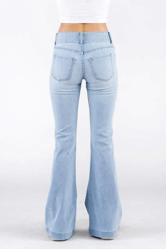 Ashlyn Light Flare Jeans