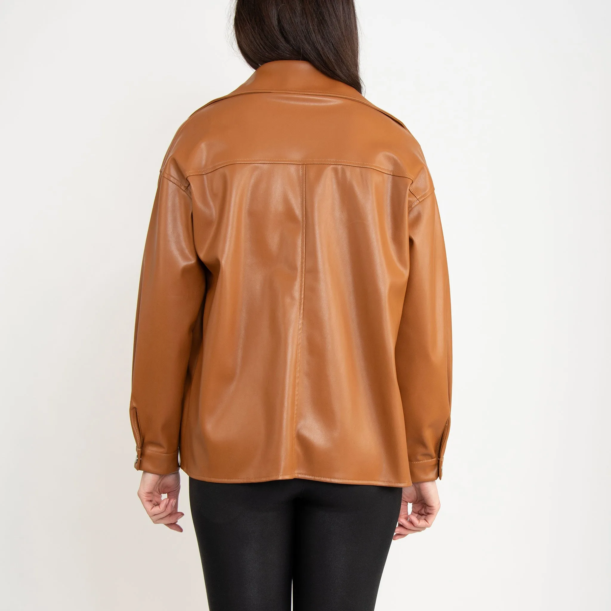 Avril Vegan Leather Jacket