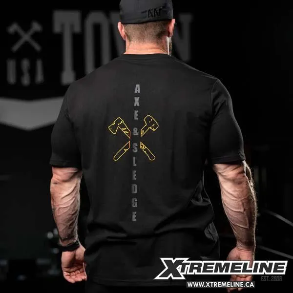 Axe & Sledge Do Work MF Tee, Gradient