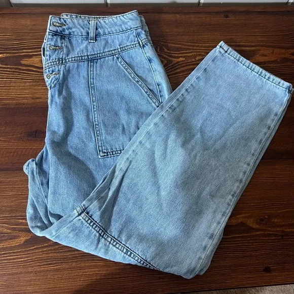 Ba&amp;sh Tanguy cotton cargo jeans 6