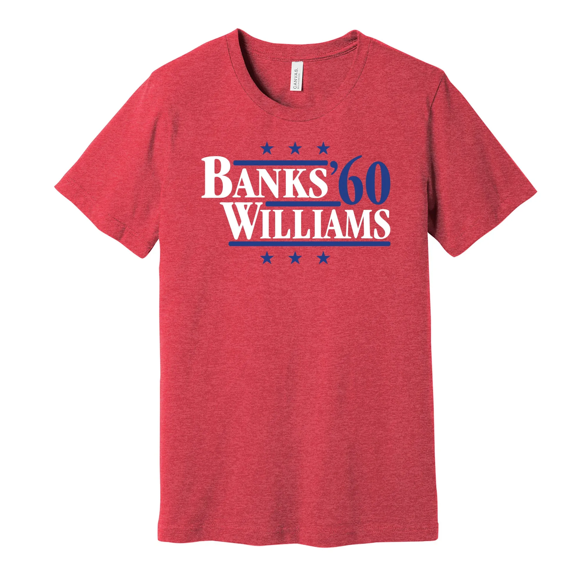 Banks & Williams '60 - Chicago Illinois Legends Political Campaign Parody T-Shirt - Hyper Than Hype Shirts