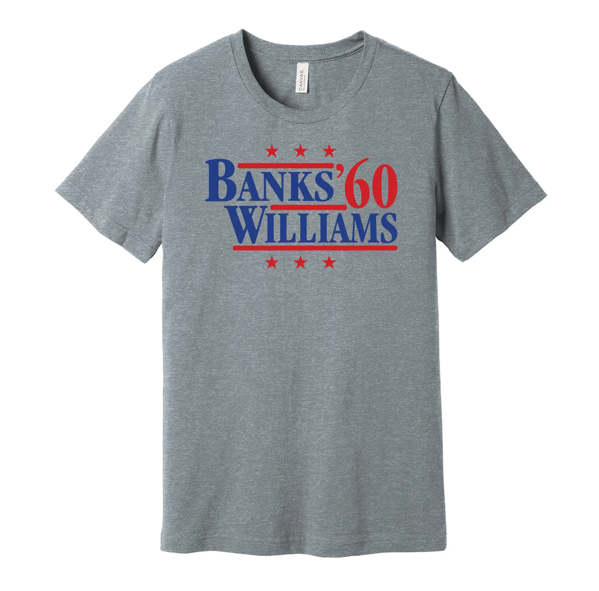 Banks & Williams '60 - Chicago Illinois Legends Political Campaign Parody T-Shirt - Hyper Than Hype Shirts