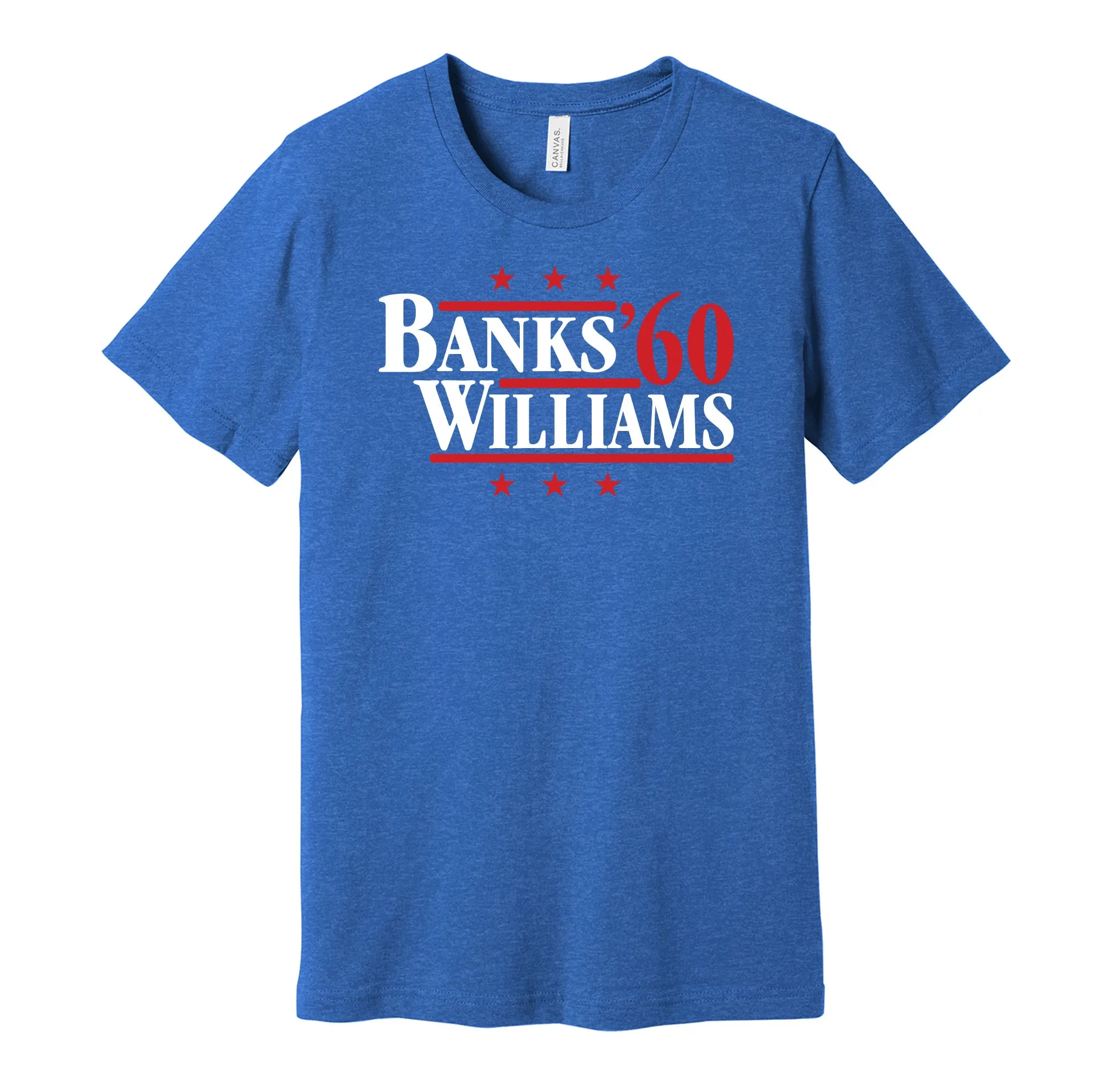 Banks & Williams '60 - Chicago Illinois Legends Political Campaign Parody T-Shirt - Hyper Than Hype Shirts