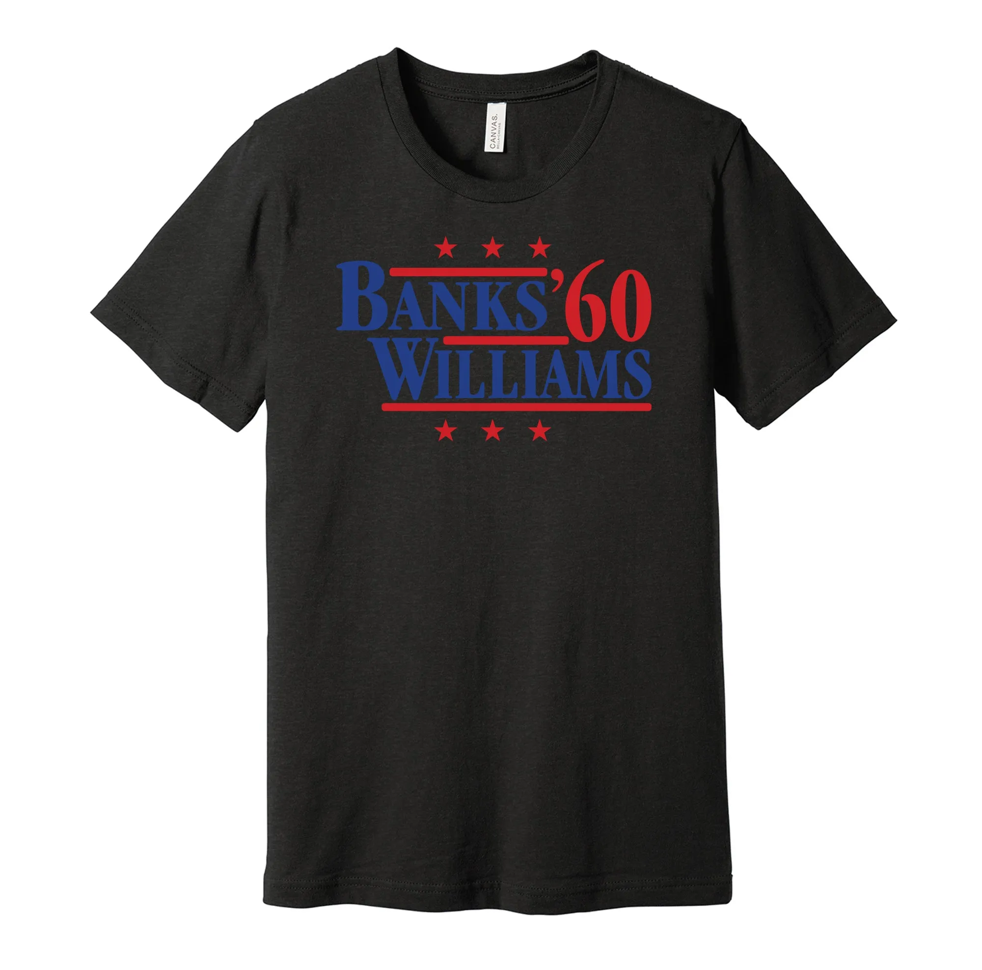 Banks & Williams '60 - Chicago Illinois Legends Political Campaign Parody T-Shirt - Hyper Than Hype Shirts