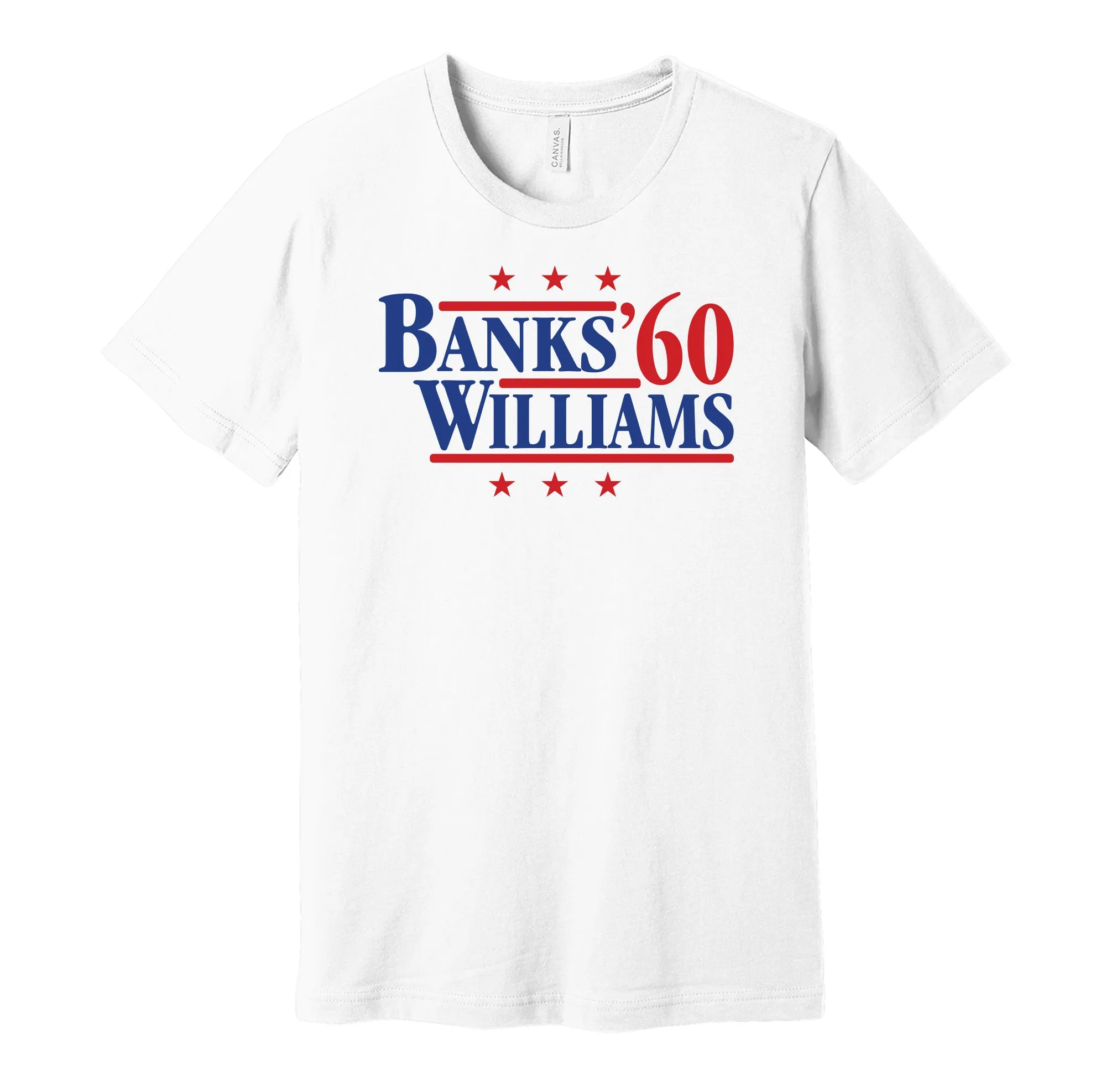 Banks & Williams '60 - Chicago Illinois Legends Political Campaign Parody T-Shirt - Hyper Than Hype Shirts