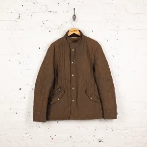 Barbour Shoveler Quilt Jacket - Brown - L