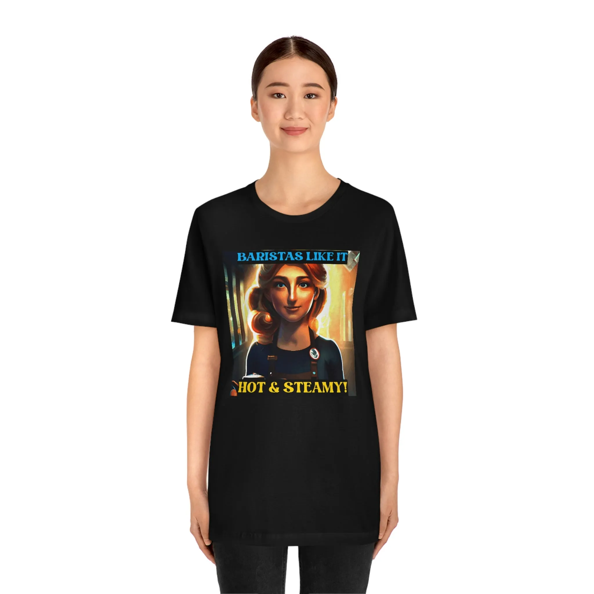Baristas Like It Hot & Steamy! Short Sleeve Tee