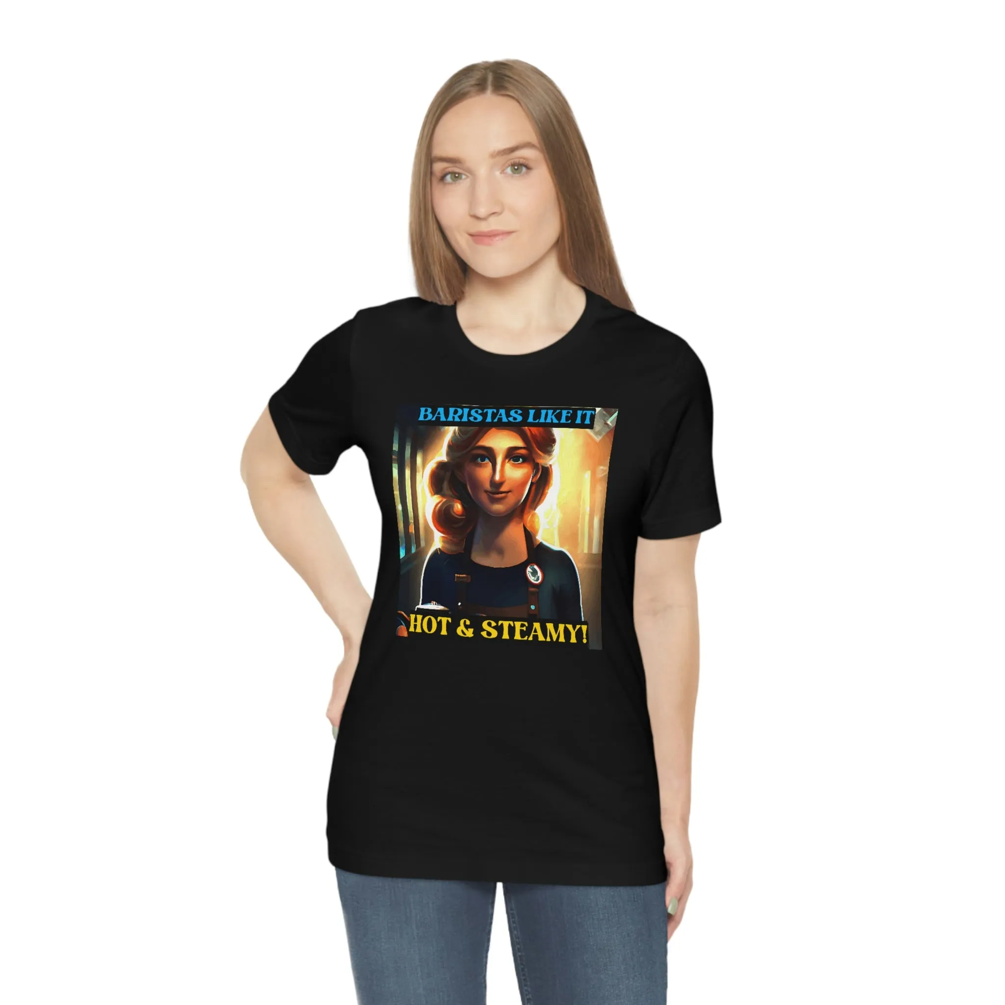 Baristas Like It Hot & Steamy! Short Sleeve Tee
