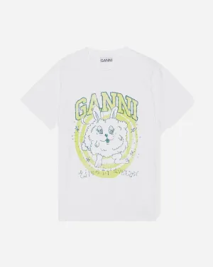Basic Jersey Bunny Relaxed T-shirt - Bright White