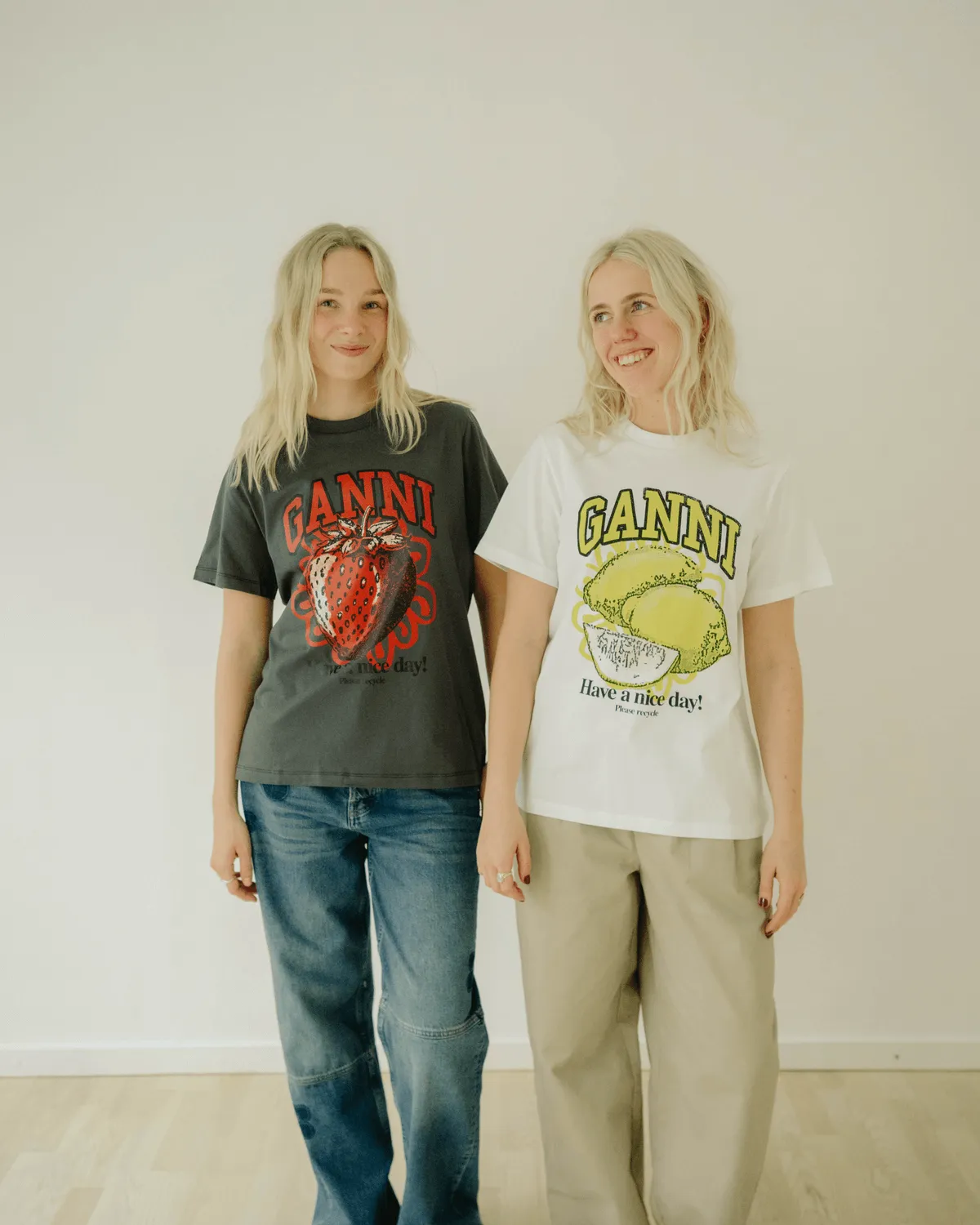Basic Jersey Lemon Relaxed T-shirt - Bright White