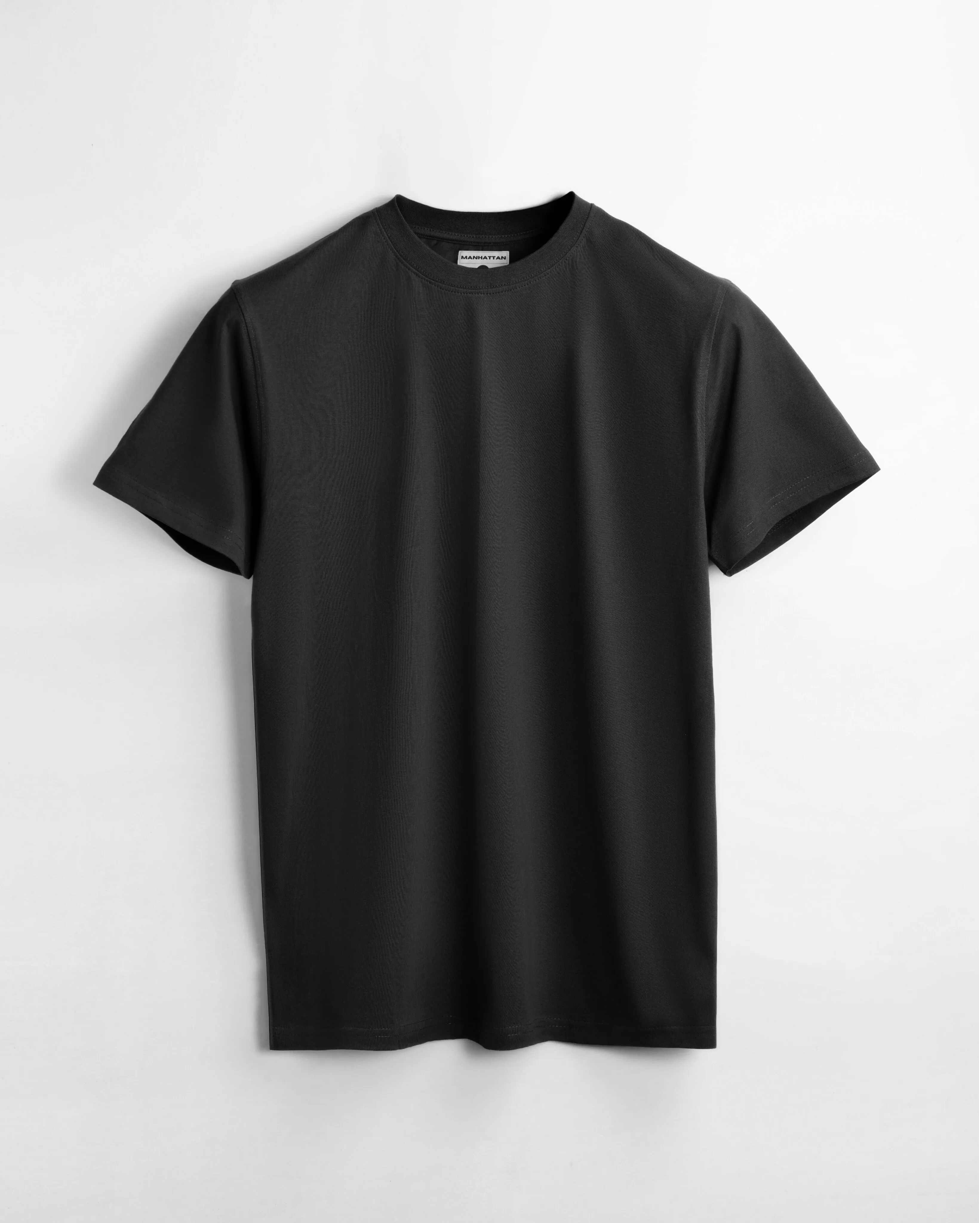 Basic Regular Fit T Shirts Unisex Black