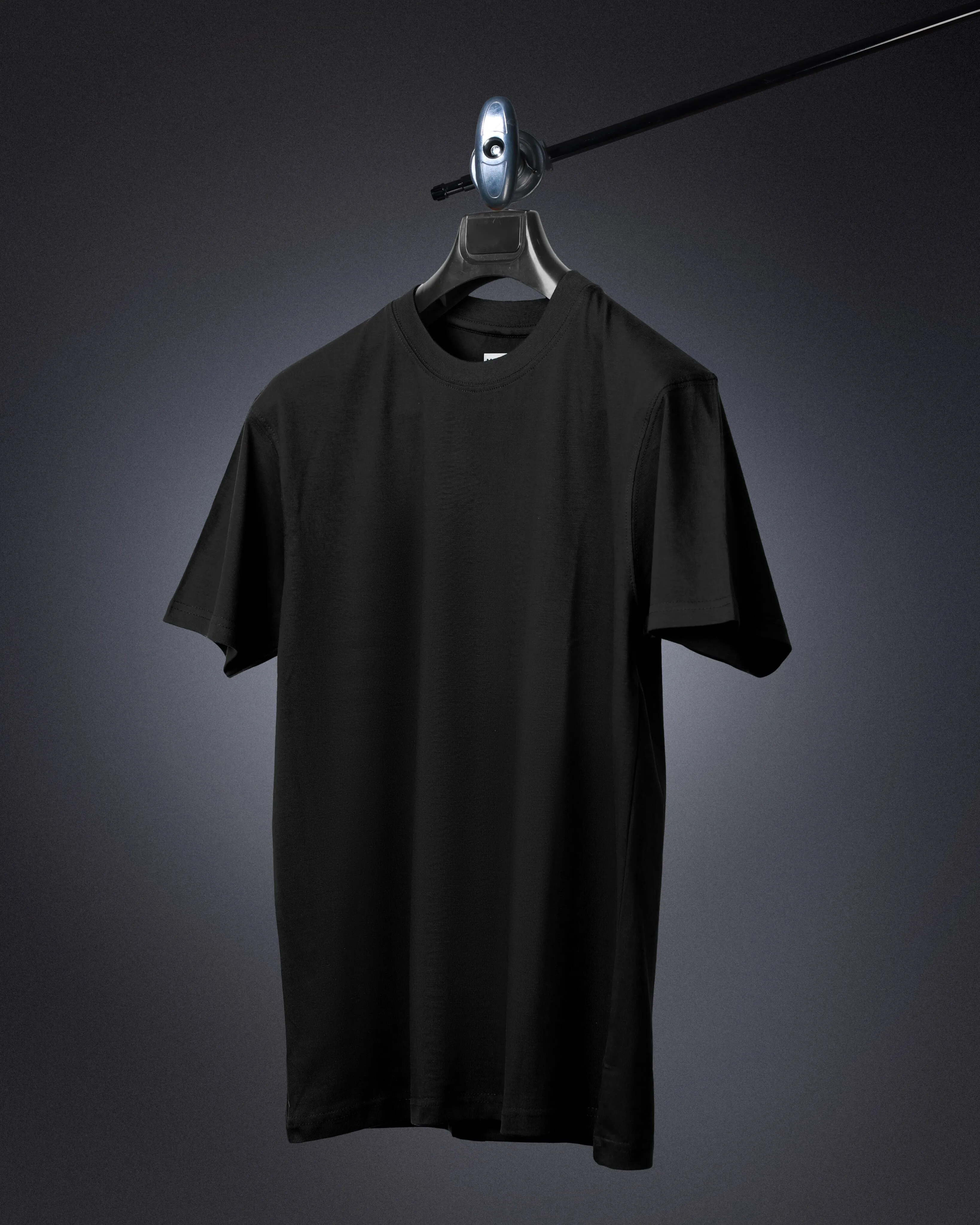 Basic Regular Fit T Shirts Unisex Black