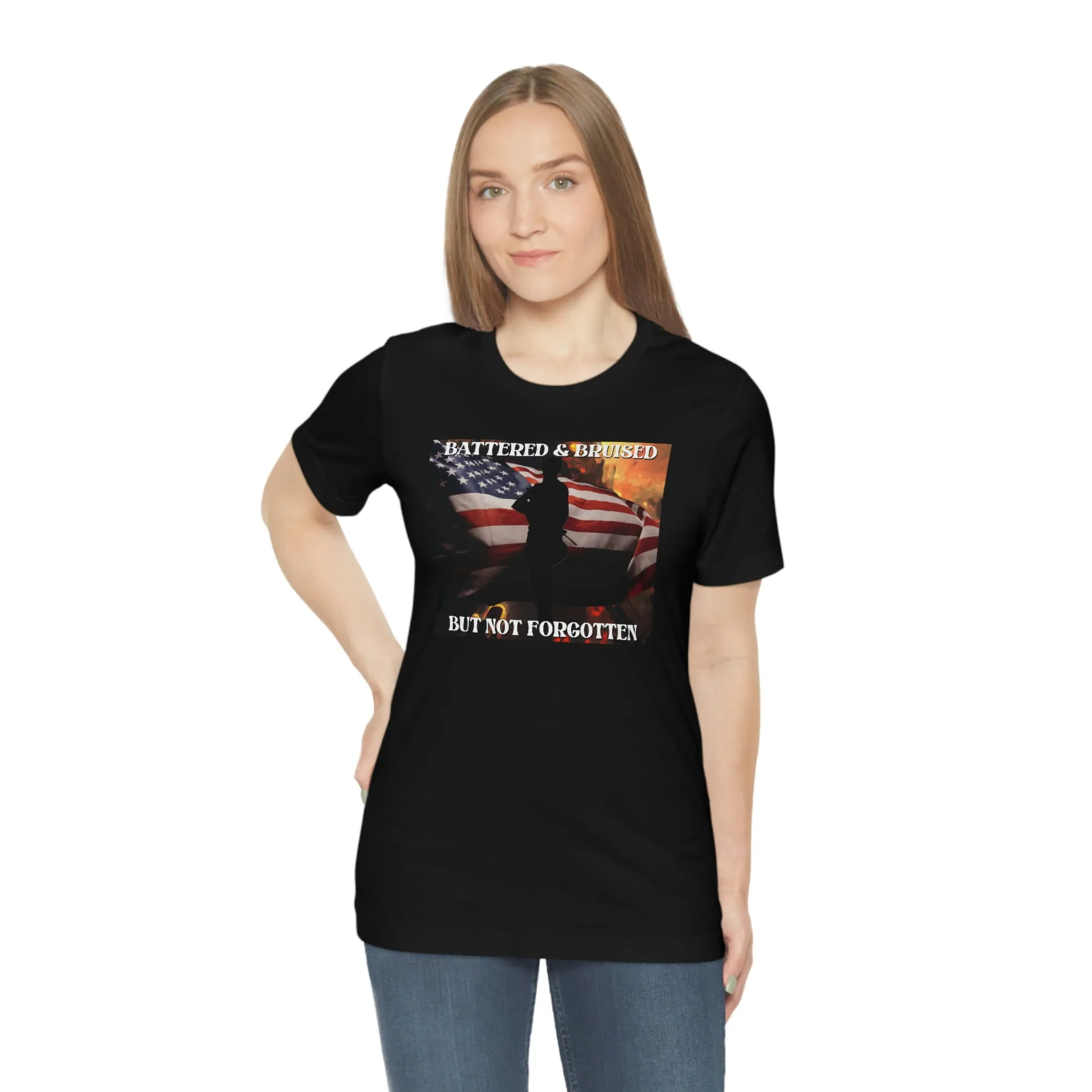 Battered & Bruised But Not Forgotten Short Sleeve Tee