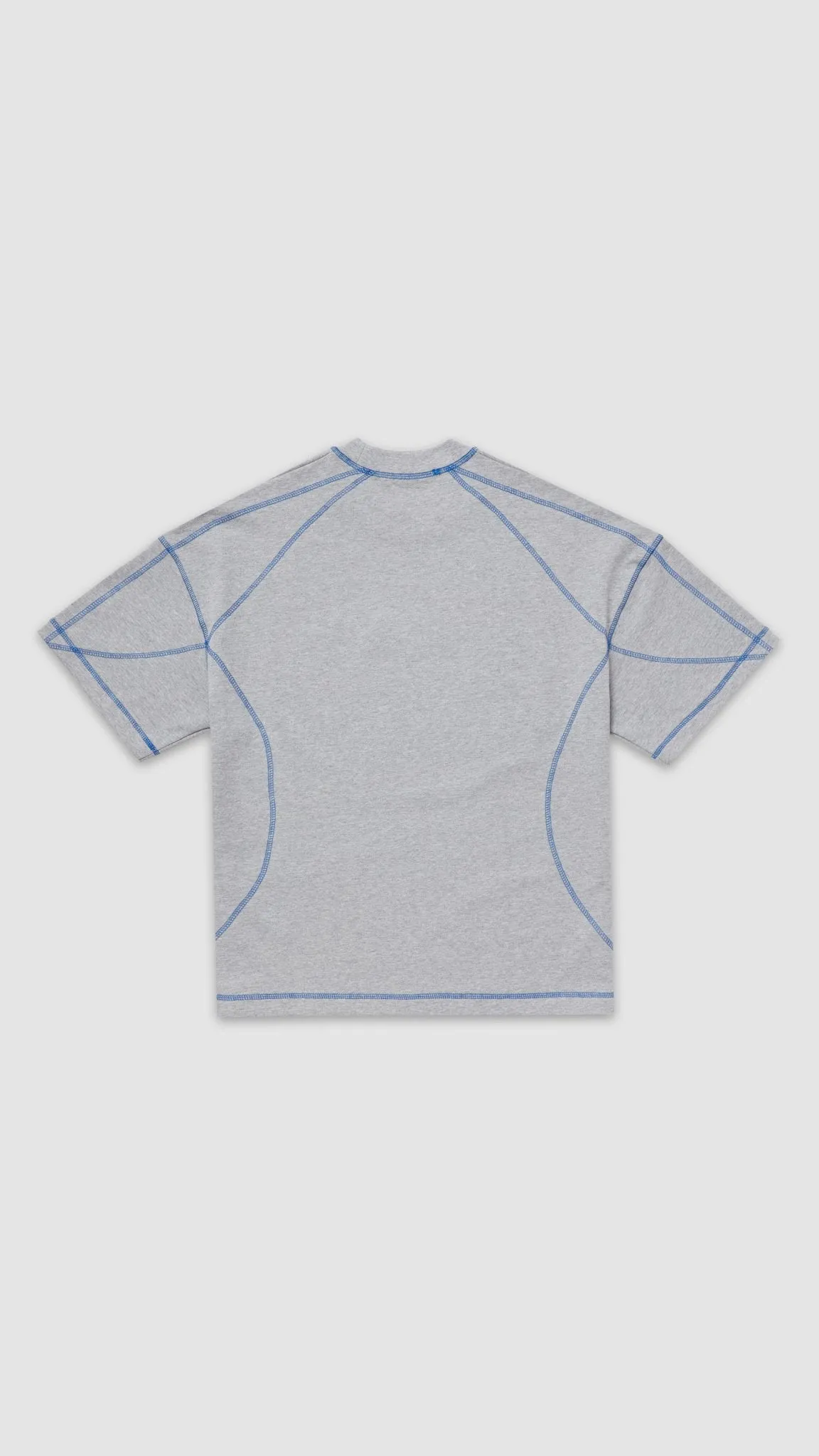 'BE' CONTRAST STITCH TEE