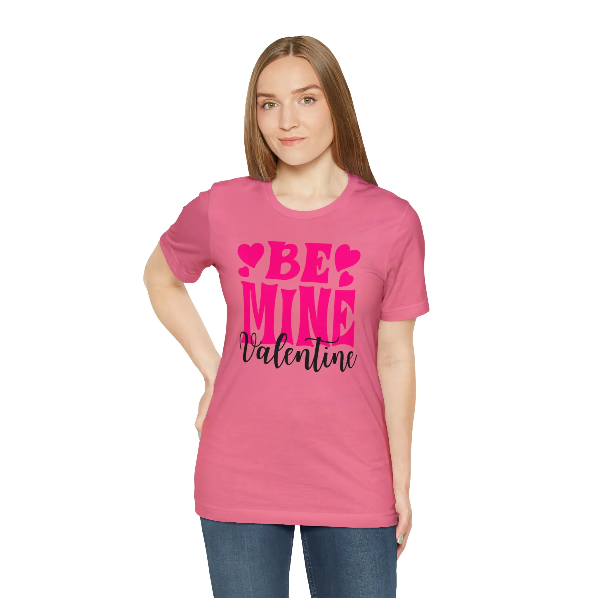 Be Mine Valentine T-Shirt | I Love You Tee |  Bella Canvas 3001 Unisex |  Happy Valentine's Day Short Sleeve Tshirt