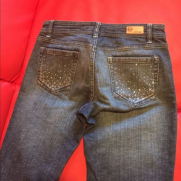 Beautiful jeans with stones