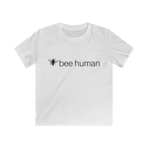 bee human - Kids Softstyle Tee