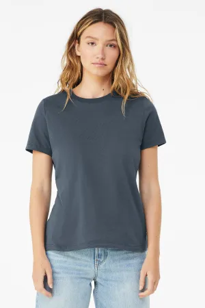 BELLA CANVAS  Women's Relaxed Jersey Short Sleeve Tee. BC6400 Vintage Navy