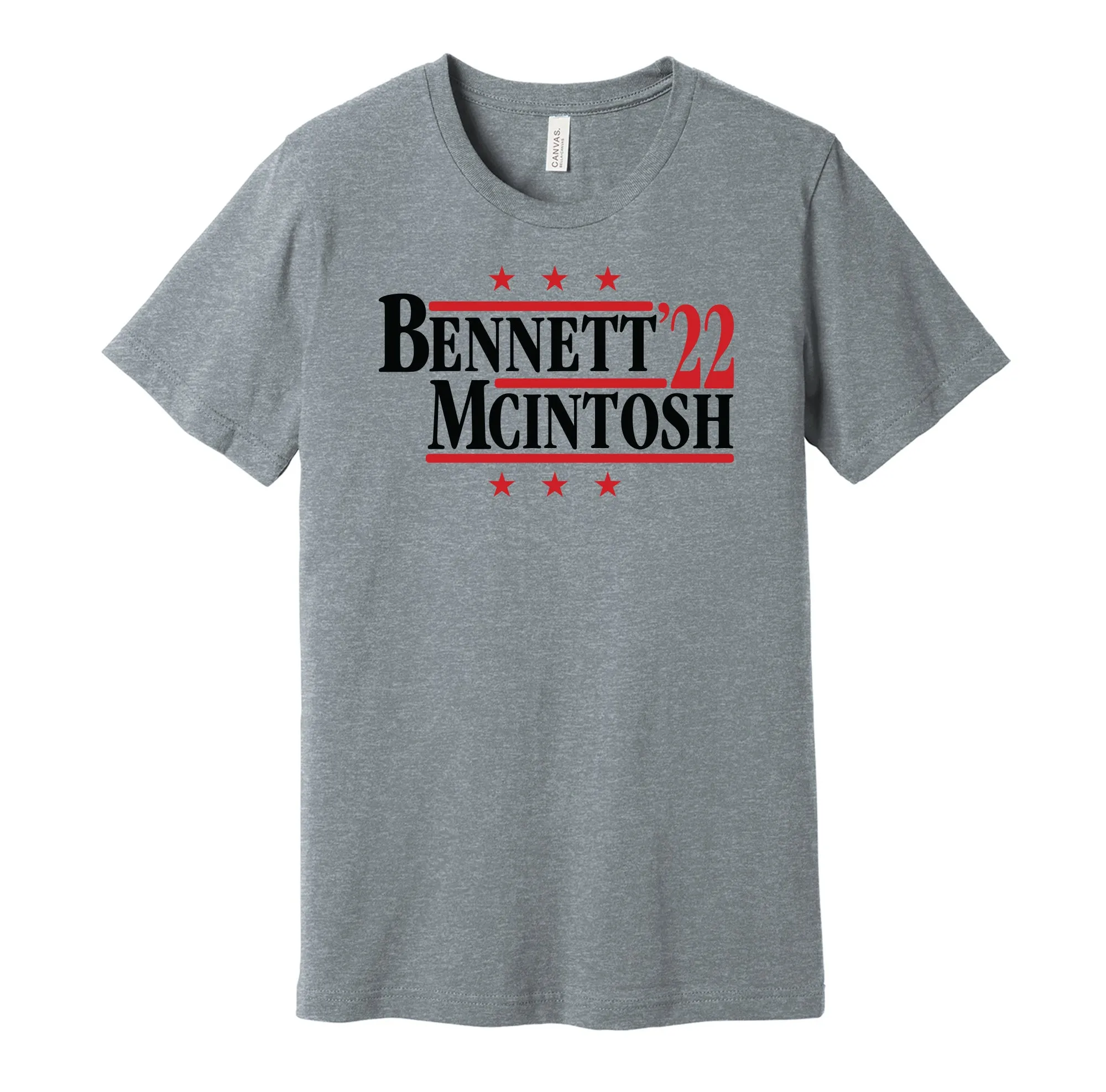 Bennett & McIntosh '22 - Georgia Football Political Campaign Parody T-Shirt - Hyper Than Hype Shirts