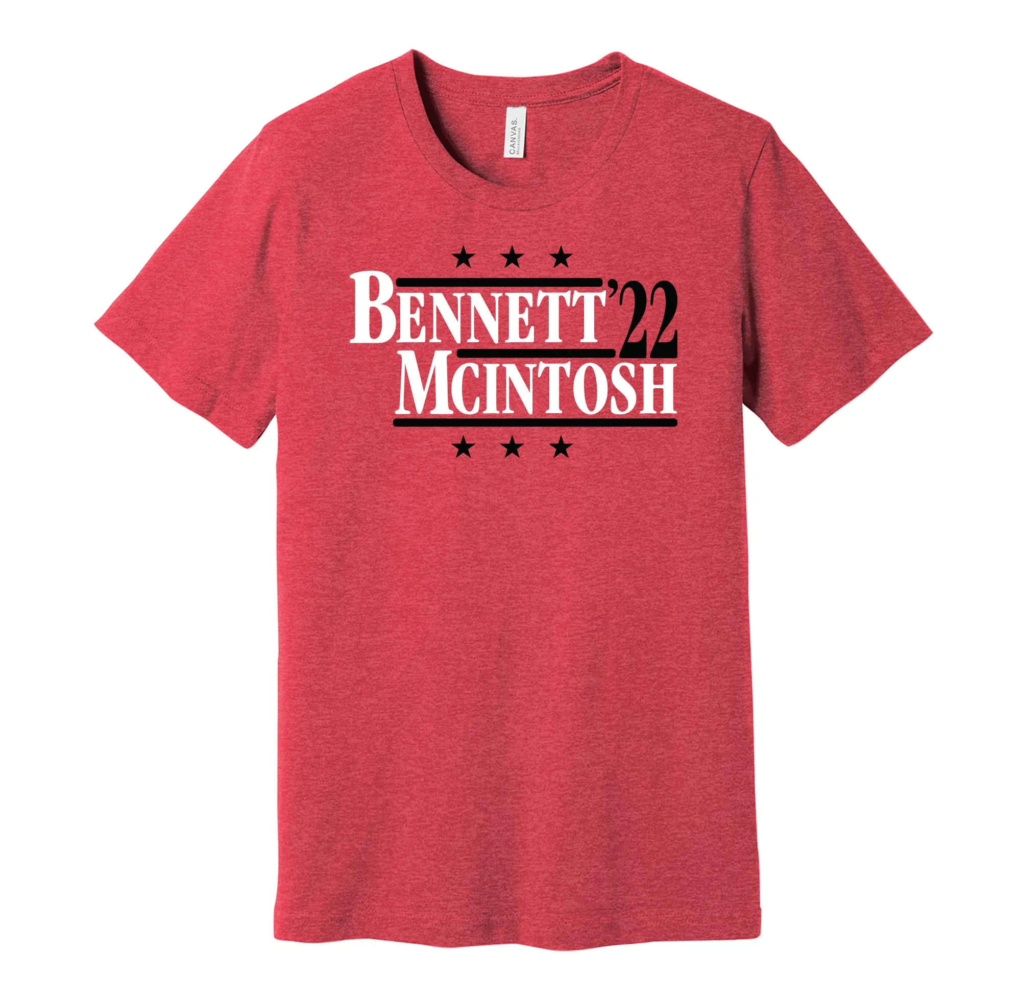 Bennett & McIntosh '22 - Georgia Football Political Campaign Parody T-Shirt - Hyper Than Hype Shirts