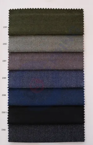 Bespoke 2 Piece Plain Color Tweed Suit