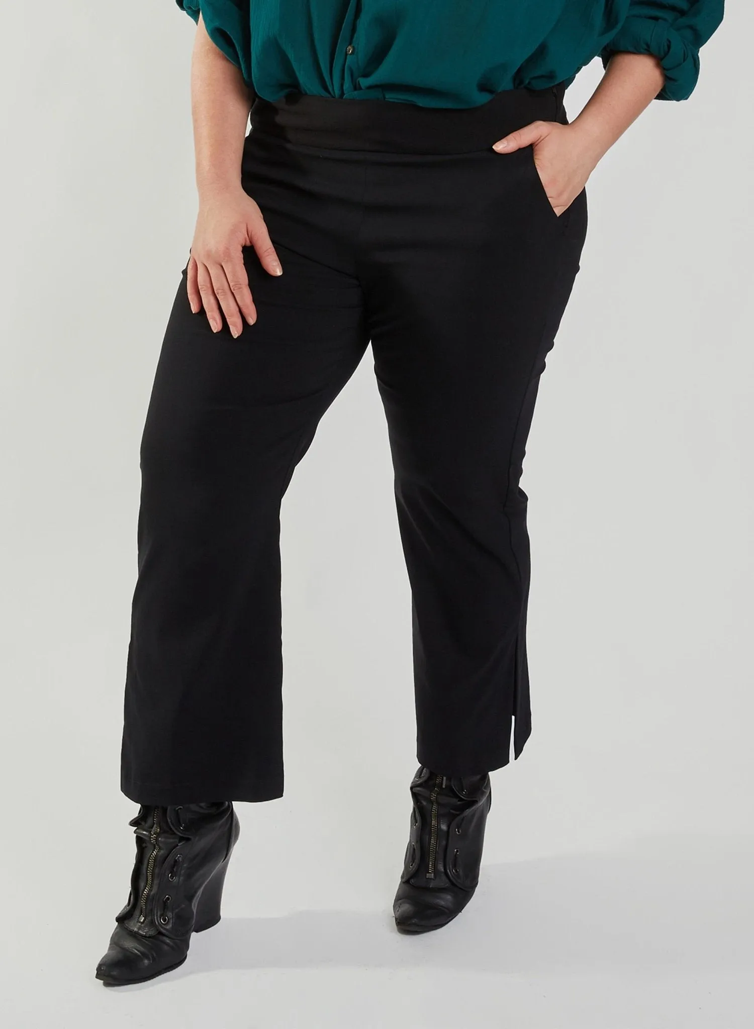 Big Slit Pant - Black